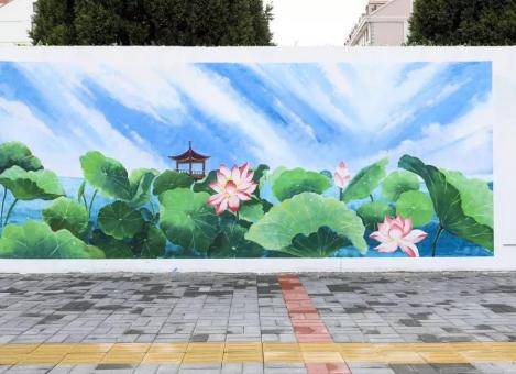  青田墙绘施工材料制作工艺说明