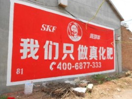 青田刷墙广告”蕴含了时代命题
