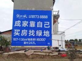  青田墙体广告位置选择重要性
