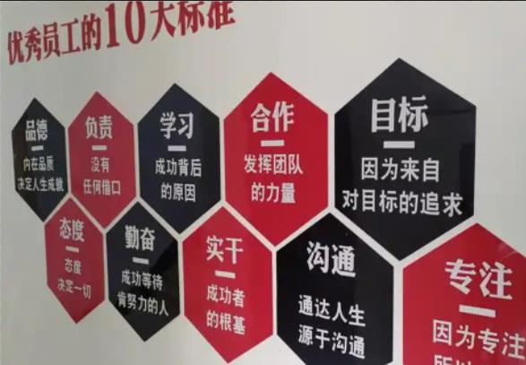  青田公司文化墙的作用
