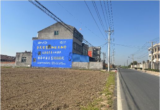  青田墙体广告用的是什么漆？