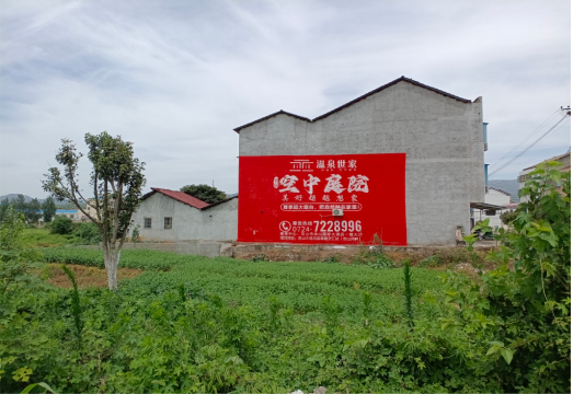  青田做墙体广告的意义