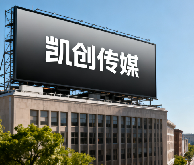  青田户外广告牌的设计与制作