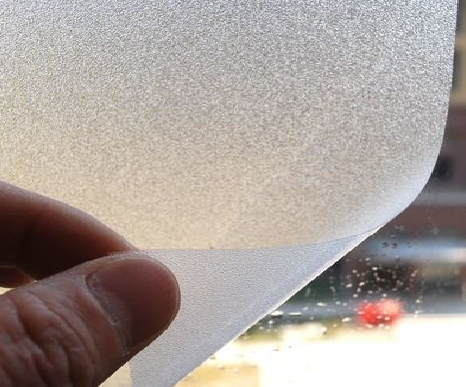  青田玻璃门外面粘广告用什么材料好？