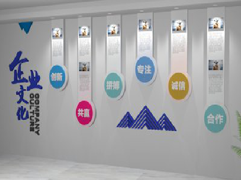  青田企业文化墙需要传递什么办公文化？